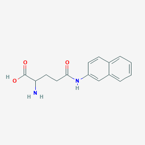 molecular formula C15H16N2O3 B555476 (S)-2-氨基-5-(萘-2-基氨基)-5-氧代戊酸 CAS No. 14525-44-1
