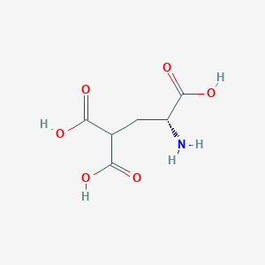 B555491 (3R)-3-aminopropane-1,1,3-tricarboxylic acid CAS No. 64153-47-5