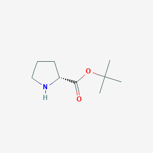 molecular formula C9H17NO2 B555522 (R)-叔丁基吡咯烷-2-羧酸酯 CAS No. 90071-62-8