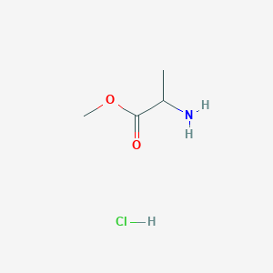 B555586 Methyl 2-aminopropanoate hydrochloride CAS No. 13515-97-4
