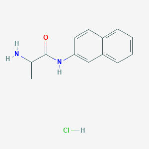 B555589 N-DL-Alanyl-2-naphthylamine hydrochloride CAS No. 74144-49-3