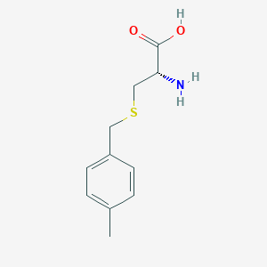 molecular formula C11H15NO2S B555621 S-4-甲基苄基-D-半胱氨酸 CAS No. 127348-02-1