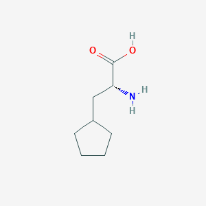 molecular formula C8H15NO2 B555625 (R)-2-氨基-3-环戊基丙酸 CAS No. 99295-81-5