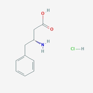 molecular formula C10H14ClNO2 B555630 (R)-3-氨基-4-苯基丁酸盐酸盐 CAS No. 145149-50-4