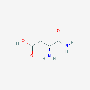 molecular formula C4H8N2O3 B555635 (R)-3,4-二氨基-4-氧代丁酸 CAS No. 200260-37-3