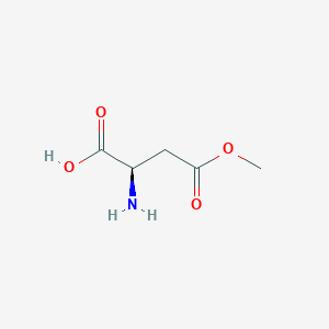 molecular formula C5H9NO4 B555638 (R)-2-氨基-4-甲氧基-4-氧代丁酸 CAS No. 21394-81-0