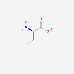molecular formula C5H9NO2 B555650 (2R)-2-氨基戊-4-烯酸 CAS No. 54594-06-8