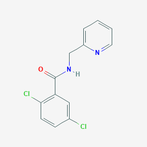molecular formula C13H10Cl2N2O B5556522 2,5-dichloro-N-(2-pyridinylmethyl)benzamide 