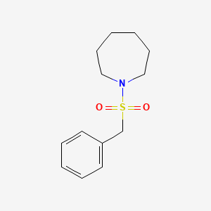 molecular formula C13H19NO2S B5557146 1-(benzylsulfonyl)azepane 