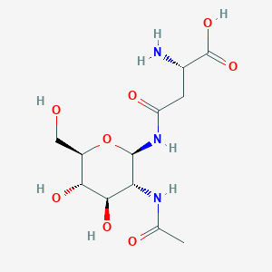 molecular formula C12H21N3O8 B555719 N-乙酰葡萄糖胺基天冬酰胺 CAS No. 2776-93-4