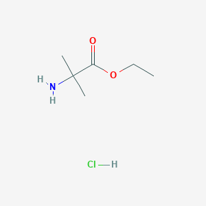 molecular formula C6H14ClNO2 B555795 2-氨基-2-甲基丙酸乙酯盐酸盐 CAS No. 17288-15-2