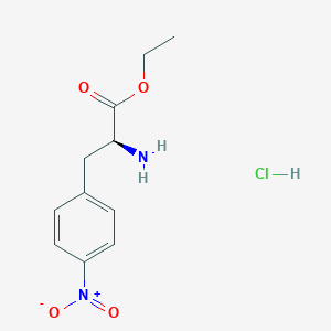 molecular formula C11H14N2O4 · HCl B555802 4-硝基-3-苯基-L-丙氨酸乙酯盐酸盐 CAS No. 58816-66-3