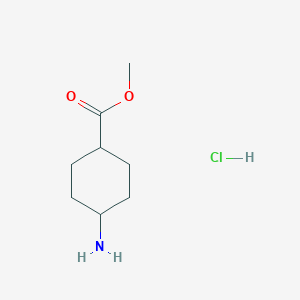 molecular formula C10H18N2O5 B555816 反式-4-氨基环己烷甲酸甲酯盐酸盐 CAS No. 61367-07-5