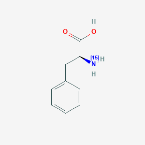 molecular formula C9H11NO2 B555820 L-苯丙氨酸-15N CAS No. 29700-34-3