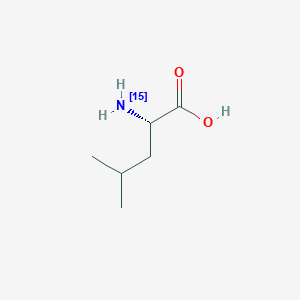 molecular formula C5H11NO2 B555821 L-Leucine-15N CAS No. 59935-31-8