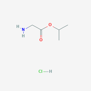 molecular formula C5H12ClNO2 B555828 异丙基2-氨基乙酸盐酸盐 CAS No. 14019-62-6