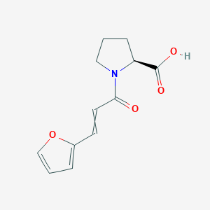 molecular formula C12H13NO4 B555848 3-(2-Furyl)acryloyl-L-proline CAS No. 201156-86-7