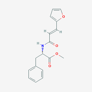 molecular formula C17H17NO4 B555849 (S,E)-Methyl 2-(3-(furan-2-yl)acrylamido)-3-phenylpropanoate CAS No. 36020-63-0