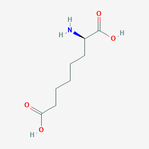 molecular formula C8H15NO4 B555869 2-aminosuberic Acid CAS No. 19641-63-5