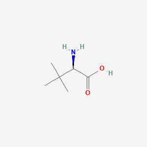 molecular formula C6H13NO2 B555885 D-tert-Leucine CAS No. 26782-71-8
