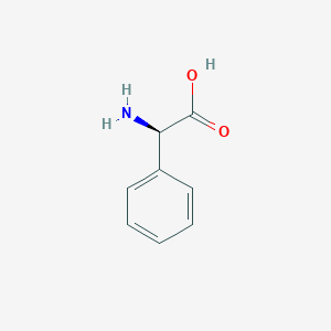 molecular formula C8H9NO2 B555899 D-(-)-α-苯基甘氨酸 CAS No. 875-74-1