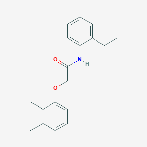 molecular formula C18H21NO2 B5559124 2-(2,3-dimethylphenoxy)-N-(2-ethylphenyl)acetamide 