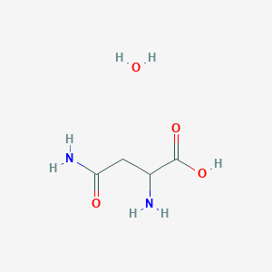 molecular formula C4H10N2O4 B555973 DL-天冬氨酸单水合物 CAS No. 3130-87-8