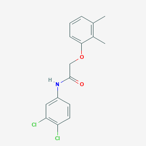 molecular formula C16H15Cl2NO2 B5559753 N-(3,4-dichlorophenyl)-2-(2,3-dimethylphenoxy)acetamide 