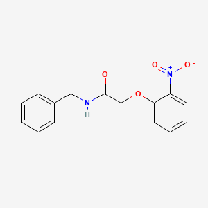 molecular formula C15H14N2O4 B5559804 N-benzyl-2-(2-nitrophenoxy)acetamide 