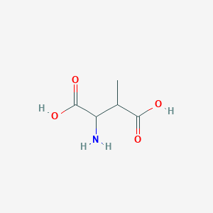molecular formula C5H9NO4 B555994 2-氨基-3-甲基琥珀酸 CAS No. 6667-60-3
