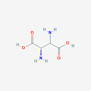 molecular formula C4H8N2O4 B556014 2,3-二氨基琥珀酸 CAS No. 921-52-8