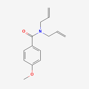 molecular formula C14H17NO2 B5560175 N,N-diallyl-4-methoxybenzamide 