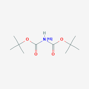 B556018 Tert-butyl N-[(2-methylpropan-2-yl)oxycarbonyl]carbamate CAS No. 137052-25-6