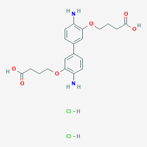 molecular formula C20H26Cl2N2O6 B556021 Dicarboxidine dihydrochloride CAS No. 56455-90-4