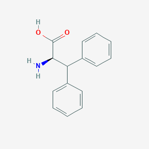 molecular formula C15H15NO2 B556041 (R)-2-氨基-3,3-二苯丙酸 CAS No. 149597-91-1