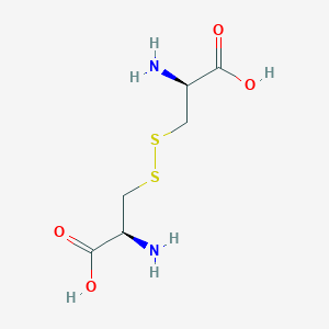 molecular formula C6H12N2O4S2 B556046 D-半胱氨酸 CAS No. 349-46-2