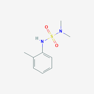 molecular formula C9H14N2O2S B5560511 N,N-dimethyl-N'-(2-methylphenyl)sulfamide 
