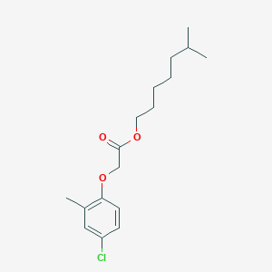 molecular formula C17H25ClO3 B055606 MCPA-异辛酯 CAS No. 1238777-58-6