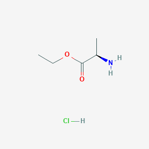 molecular formula C18H20ClNO4 B556077 D-丙氨酸乙酯盐酸盐 CAS No. 6331-09-5