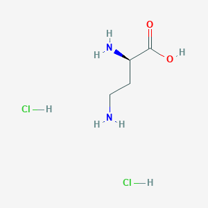 molecular formula C4H12Cl2N2O2 B556110 (r)-Ácido 2,4-diaminobutanoico dihidrocloruro CAS No. 127531-11-7