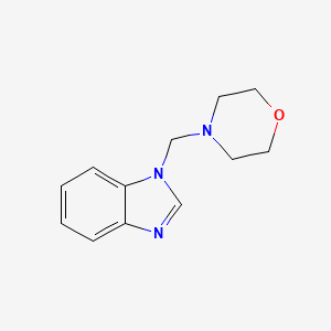molecular formula C12H15N3O B5561119 1-(4-morpholinylmethyl)-1H-benzimidazole 