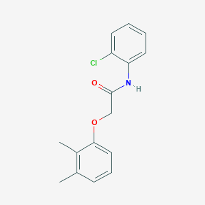 molecular formula C16H16ClNO2 B5561873 N-(2-氯苯基)-2-(2,3-二甲基苯氧基)乙酰胺 