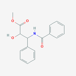 molecular formula C17H17NO4 B556248 (2R,3S)-甲基 3-苯甲酰氨基-2-羟基-3-苯基丙酸酯 CAS No. 32981-85-4