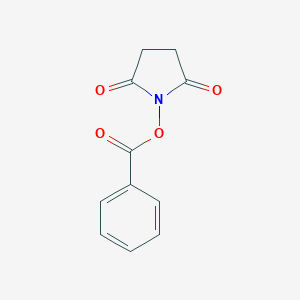 molecular formula C11H9NO4 B556249 N-(苯甲酰氧基)琥珀酰亚胺 CAS No. 23405-15-4