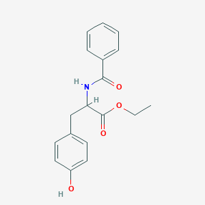 B556252 N-Benzoyl-L-tyrosine ethyl ester CAS No. 3483-82-7