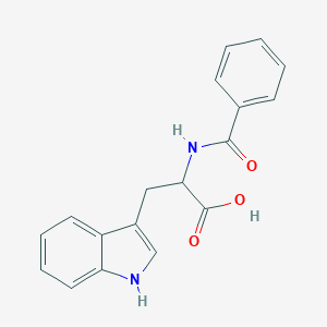molecular formula C18H16N2O3 B556254 N-苯甲酰-L-色氨酸 CAS No. 4302-66-3
