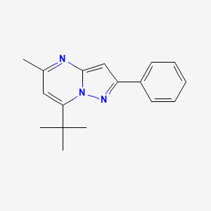 7-tert-butyl-5-methyl-2-phenylpyrazolo[1,5-a]pyrimidine