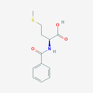 molecular formula C12H15NO3S B556263 N-苯甲酰-L-蛋氨酸 CAS No. 10290-61-6