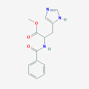 molecular formula C14H15N3O3 B556277 BZ-His-ome CAS No. 3005-62-7