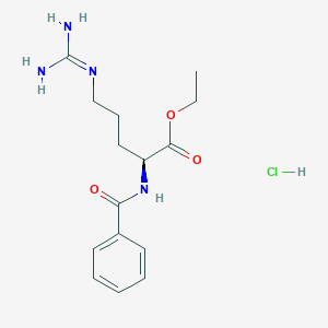 molecular formula C15H23ClN4O3 B556287 Bz-Arg-OEt.HCl CAS No. 2645-08-1